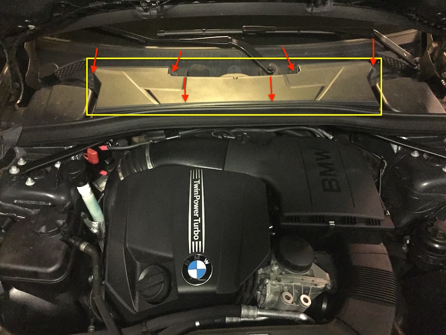 How to Change a Cabin Air Filter in a BMW 1/3/X Series (E82 E84 E88 E90